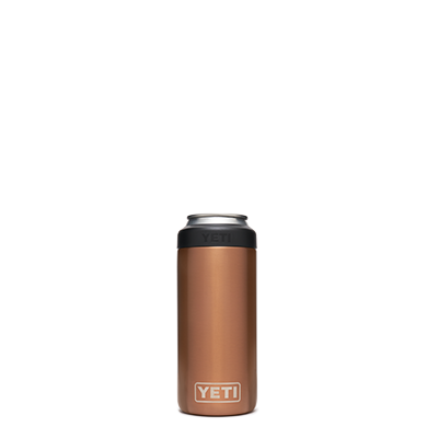 YETI + Copper Rambler 12 oz. Colster Slim Can Insulator