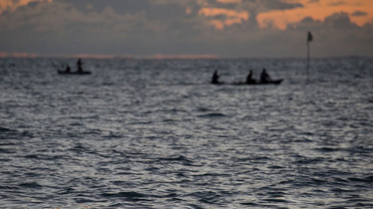 Evening Fishermen