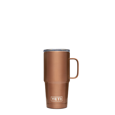 Select to shop Rambler 20 oz. (592 mL) Travel Mug in the Copper colour